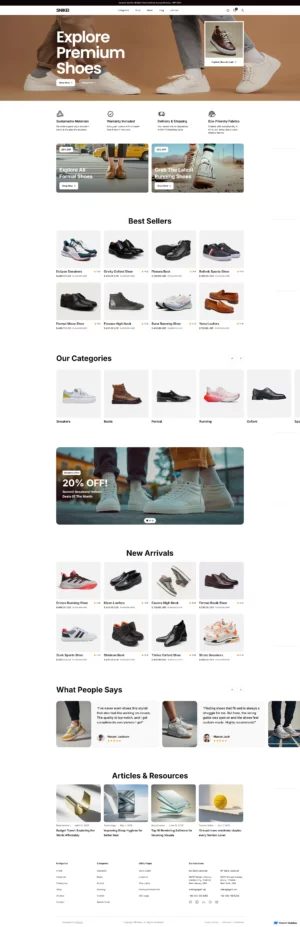 Tocdemo027跨境商城独立站 PC Home