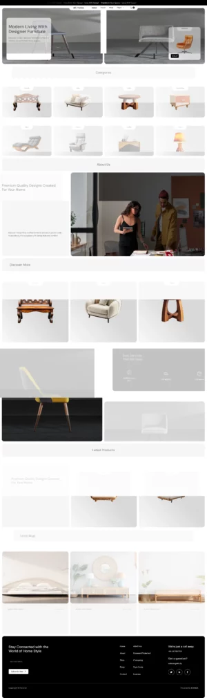 Tocdemo038跨境商城独立站 PC Home