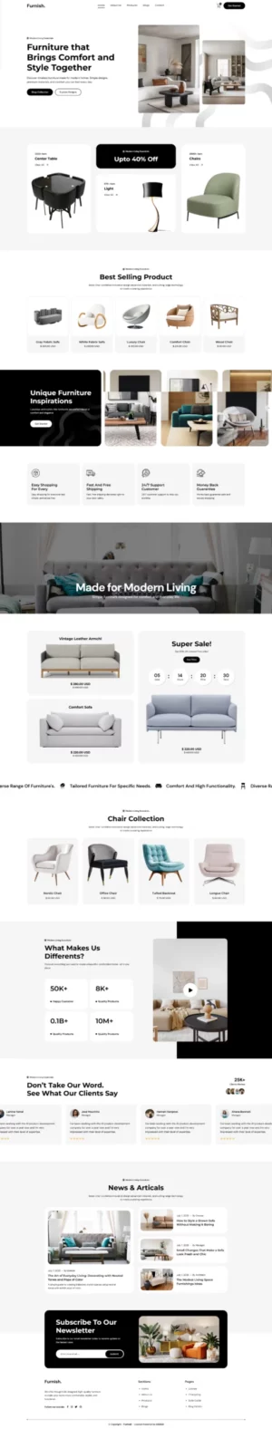 Tocdemo042跨境商城独立站 PC Home