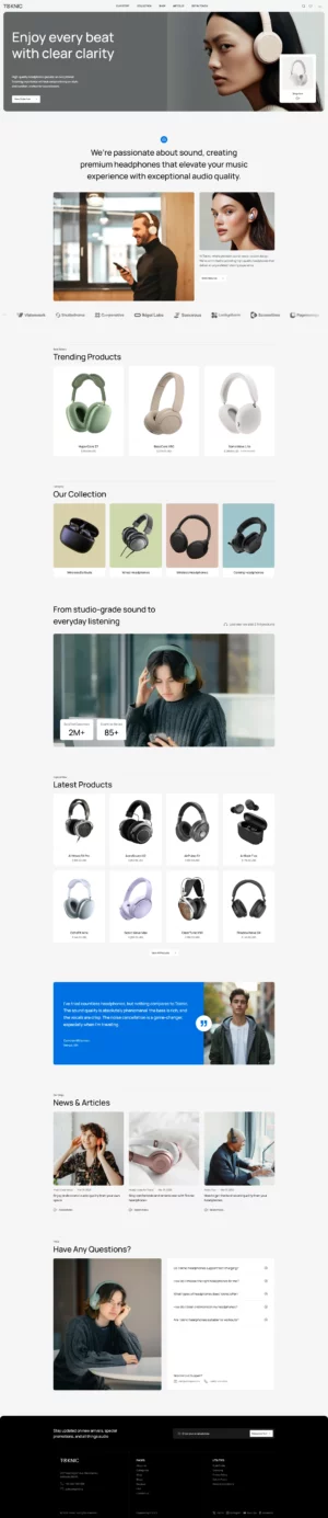 Tocdemo051跨境商城独立站 PC