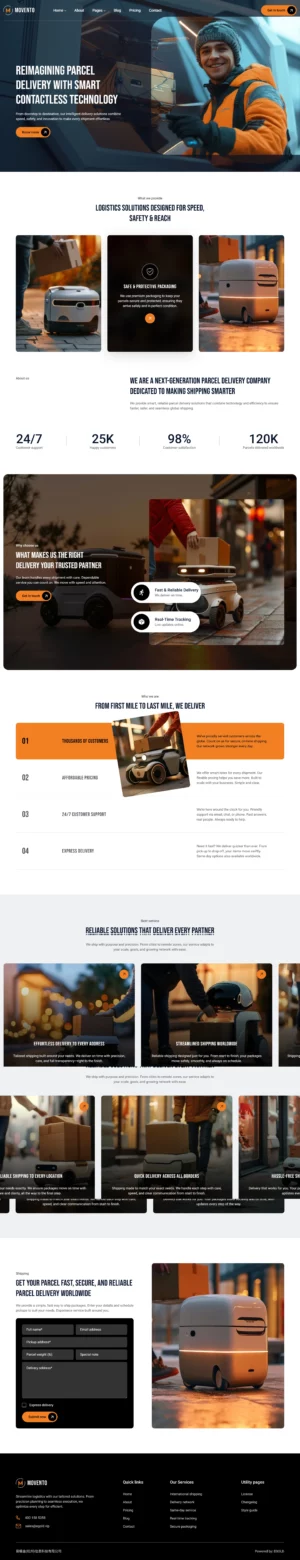 Tobdemo050外贸营销独立站 PC HOME